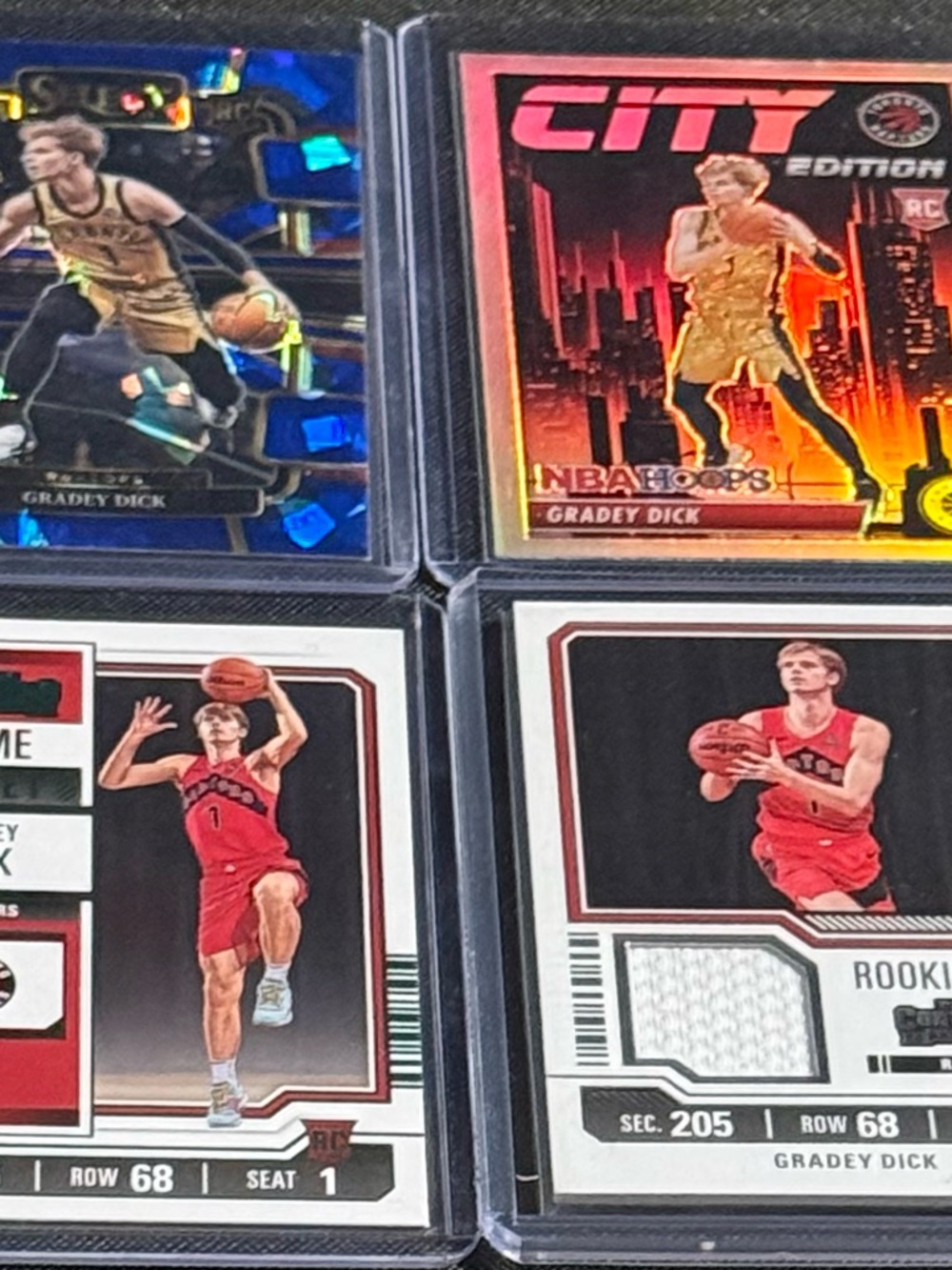 Gradey Dick  Lot Of 11 Cards Plus 2 Numbered 4/25 and 145/150  Widescreen Card